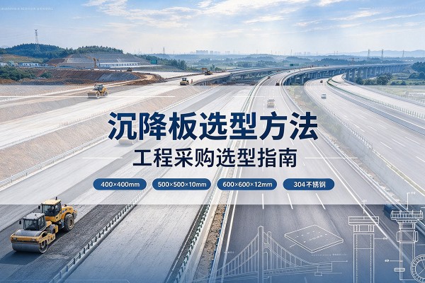 酉阳沉降板选择方法