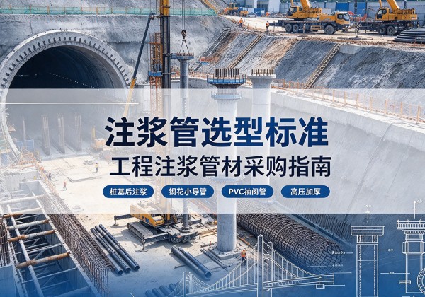 酉阳注浆管选型标准